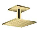 Верхний душ 250 х 250 мм Axor ShowerSolutions (цвет - полированное золото), 2 вида струи (35312990) фото 1 Aquada.com.ua