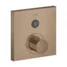 Термостат на 1 потребитель, скрытого монтажа Axor ShowerSelect (цвет - матовое красное золото) (36714310) фото 1 Aquada.com.ua