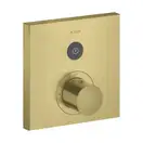 Термостат на 1 потребитель, скрытого монтажа Axor ShowerSelect (цвет - матовая латунь) (36714950) фото 1 Aquada.com.ua