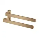 Двойной полотенцедержатель 409 мм Axor Universal Accessories, матовая бронза (42821140) фото 1 Aquada.com.ua
