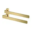 Двойной полотенцедержатель 409 мм Axor Universal Accessories, матовая латунь (42821950) фото 1 Aquada.com.ua