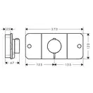 Термостат для душа Axor One (цвет - хром) (45711000) фото 3 Aquada.com.ua
