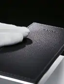 Излив для ванны Axor MyEdition (цвет - хром/кожа серая) (47412000+47916000) фото 2 Aquada.com.ua