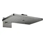 Верхний душ 460 х 300 мм Axor ShowerSolutions (цвет - полированный чёрный хром), 3 вида струи (35282330)