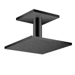 Верхний душ 250 х 250 мм Axor ShowerSolutions (цвет - satin black), 2 вида струи (35312350)