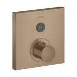 Термостат на 1 потребитель, скрытого монтажа Axor ShowerSelect (цвет - матовое красное золото) (36714310)