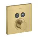 Термостат на 2 потребителя, скрытого монтажа Axor ShowerSelect (цвет - матовое золото) (36715250)