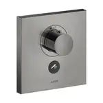 Термостат скрытого монтажа на 1 потребитель Axor ShowerSelect (цвет - полированный чёрный хром) (36716330)