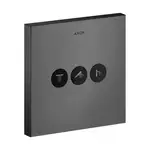 Вентиль скрытого монтажа для 3 потребителей Axor ShowerSelect (цвет - satin black) (36717350)