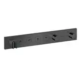 Термостат для скрытого монтажа Axor ShowerSolutions 600/90 на 4 потребителя (цвет - RAL9005MATT) (18357RAL9005MATT)