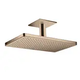 Верхний душ 460 х 300 мм Axor ShowerSolutions (цвет - полированное красное золото), 1 вид струи (35277300)