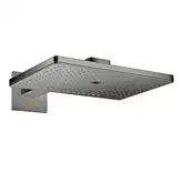 Верхний душ 460 х 300 мм Axor ShowerSolutions (цвет - полированный чёрный хром), 3 вида струи (35282330)