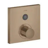Термостат на 1 потребитель, скрытого монтажа Axor ShowerSelect (цвет - матовое красное золото) (36714310)