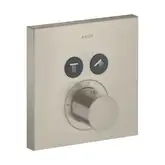 Термостат на 2 потребителя, скрытого монтажа Axor ShowerSelect (цвет - матовый никель) (36715820)
