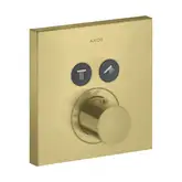 Термостат на 2 потребителя, скрытого монтажа Axor ShowerSelect (цвет - матовая латунь) (36715950)