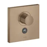 Термостат скрытого монтажа на 1 потребитель Axor ShowerSelect (цвет - матовое красное золото) (36716310)