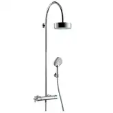 Душевая система с термостатом Axor Citterio Showerpipe (цвет - хром) (39670000)