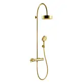 Душевая система с термостатом Axor Citterio Showerpipe (цвет - полированное золото) (39670990)