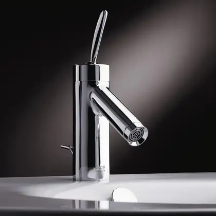 Смеситель для раковины Axor Starck Classic, хром (10010000) фото 3 Aquada.com.ua Смеситель для раковины Axor Starck Classic, хром (10010000) фото 3 Aquada.com.ua