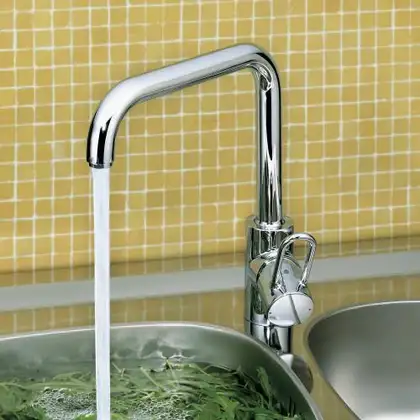 Смеситель для кухни однорычажный Axor Uno (цвет - хром) (14850000) фото 2 Aquada.com.ua Смеситель для кухни однорычажный Axor Uno (цвет - хром) (14850000) фото 2 Aquada.com.ua