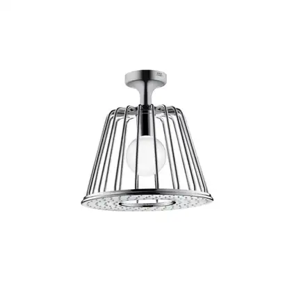 Верхний душ с лампой, 1 вид струи Axor LampShower d= 275 мм (26032000) фото 1 Aquada.com.ua