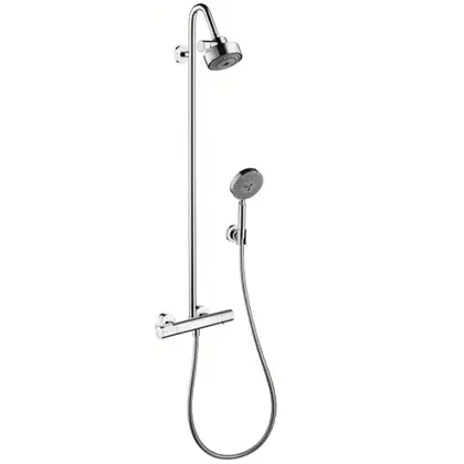 Душевая система с термостатом Axor Citterio M Showerpipe (цвет - хром) (34640000) фото 1 Aquada.com.ua Душевая система с термостатом Axor Citterio M Showerpipe (цвет - хром) (34640000) фото 1 Aquada.com.ua