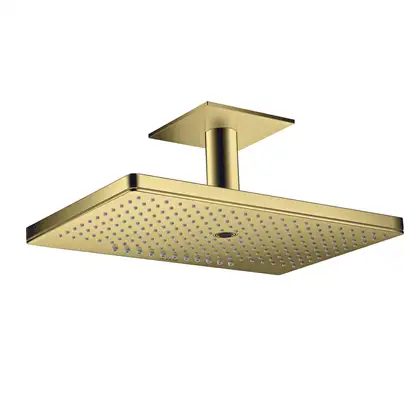 Верхний душ 460 х 300 мм Axor ShowerSolutions (цвет - полированное золото), 3 вида струи (35281990) фото 1 Aquada.com.ua Верхний душ 460 х 300 мм Axor ShowerSolutions (цвет - полированное золото), 3 вида струи (35281990) фото 1 Aquada.com.ua