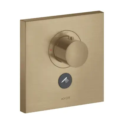 Термостат скрытого монтажа на 1 потребитель Axor ShowerSelect (цвет - матовая бронза) (36716140) фото 1 Aquada.com.ua Термостат скрытого монтажа на 1 потребитель Axor ShowerSelect (цвет - матовая бронза) (36716140) фото 1 Aquada.com.ua