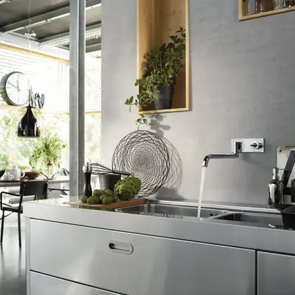 Cмеситель для кухни Axor Uno² (цвет - хром) (38815000) фото 2 Aquada.com.ua Cмеситель для кухни Axor Uno² (цвет - хром) (38815000) фото 2 Aquada.com.ua