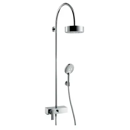 Душевая система с термостатом Axor Citterio Showerpipe (цвет - хром) (39620000) фото 1 Aquada.com.ua Душевая система с термостатом Axor Citterio Showerpipe (цвет - хром) (39620000) фото 1 Aquada.com.ua