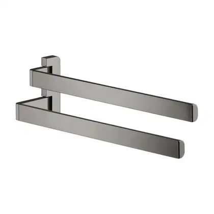 Двойной полотенцедержатель 409 мм Axor Universal Accessories, полированный чёрный хром (42821330) фото 1 Aquada.com.ua Двойной полотенцедержатель 409 мм Axor Universal Accessories, полированный чёрный хром (42821330) фото 1 Aquada.com.ua