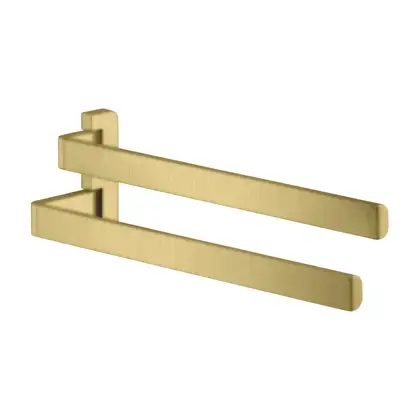 Двойной полотенцедержатель 409 мм Axor Universal Accessories, матовая латунь (42821950) фото 1 Aquada.com.ua Двойной полотенцедержатель 409 мм Axor Universal Accessories, матовая латунь (42821950) фото 1 Aquada.com.ua