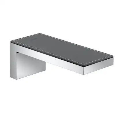 Излив для ванны Axor MyEdition (цвет - хром/кожа серая) (47412000+47916000) фото 1 Aquada.com.ua Излив для ванны Axor MyEdition (цвет - хром/кожа серая) (47412000+47916000) фото 1 Aquada.com.ua