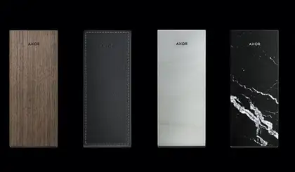 Смеситель на борт ванны Axor MyEdition (цвет - хром/мрамор), с душевым гарнитуром (47432000+47913000) фото 4 Aquada.com.ua Смеситель на борт ванны Axor MyEdition (цвет - хром/мрамор), с душевым гарнитуром (47432000+47913000) фото 4 Aquada.com.ua