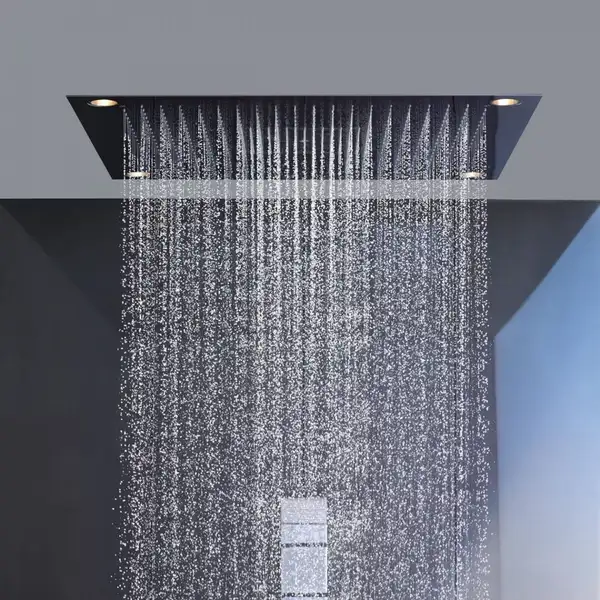 Верхний душ Axor ShowerSolutions 970 x 970 мм, с подсветкой (цвет - хром), 3 типа струи (10623800) фото 4 Aquada.com.ua Верхний душ Axor ShowerSolutions 970 x 970 мм, с подсветкой (цвет - хром), 3 типа струи (10623800) фото 4 Aquada.com.ua