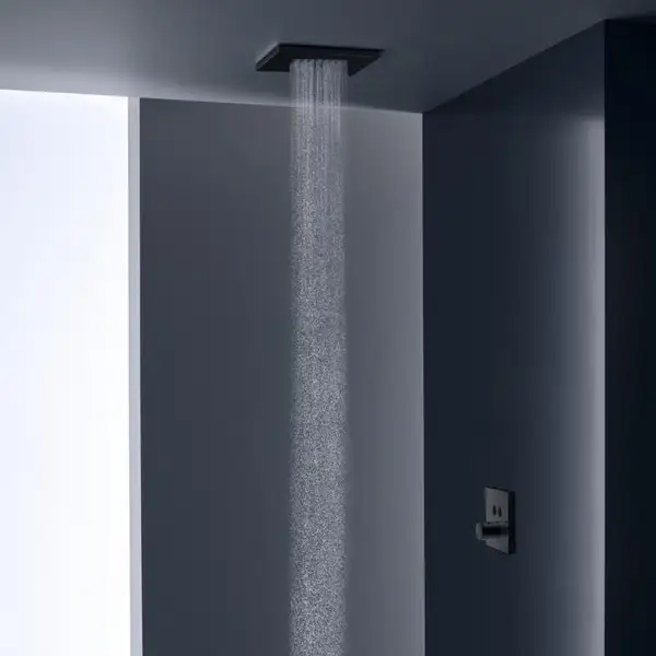 Верхний душ 250 х 250 мм Axor ShowerSolutions (цвет - satin black), 1 вид струи (35309350) фото 2 Aquada.com.ua Верхний душ 250 х 250 мм Axor ShowerSolutions (цвет - satin black), 1 вид струи (35309350) фото 2 Aquada.com.ua