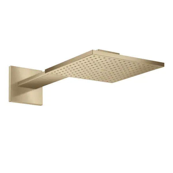 Верхний душ 250 х 250 мм Axor ShowerSolutions (цвет - матовый бронза), 2 вида струи (35310140) фото 1 Aquada.com.ua Верхний душ 250 х 250 мм Axor ShowerSolutions (цвет - матовый бронза), 2 вида струи (35310140) фото 1 Aquada.com.ua