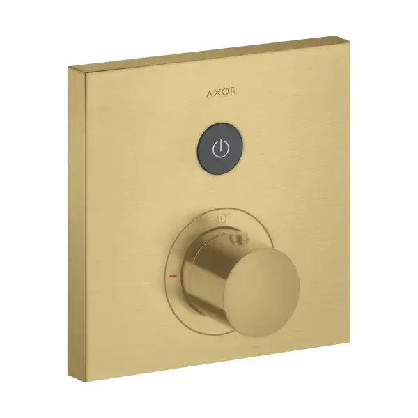 Термостат на 1 потребитель, скрытого монтажа Axor ShowerSelect (цвет - матовое золото) (36714250) фото 1 Aquada.com.ua Термостат на 1 потребитель, скрытого монтажа Axor ShowerSelect (цвет - матовое золото) (36714250) фото 1 Aquada.com.ua