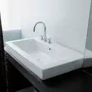 Раковина накладная на столешницу Flaminia Acquagrande 101 х 55 х h10 см (5051/INC) фото 1 Aquada.com.ua