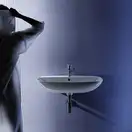 Раковина подвесная Flaminia Nuda Slim 75 х 43 х h14,5 см (ND75PR) фото 2 Aquada.com.ua
