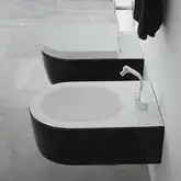 Унитаз подвесной Flaminia Mini Link Bicolor (5051/WC/BN)