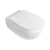 Подвесной унитаз Flaminia IO белый с крышкой SoftClose Slim белый (IO118G + IOCW07)