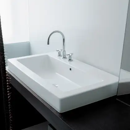 Раковина накладная на столешницу Flaminia Acquagrande 101 х 55 х h10 см (5051/INC) фото 1 Aquada.com.ua Раковина накладная на столешницу Flaminia Acquagrande 101 х 55 х h10 см (5051/INC) фото 1 Aquada.com.ua