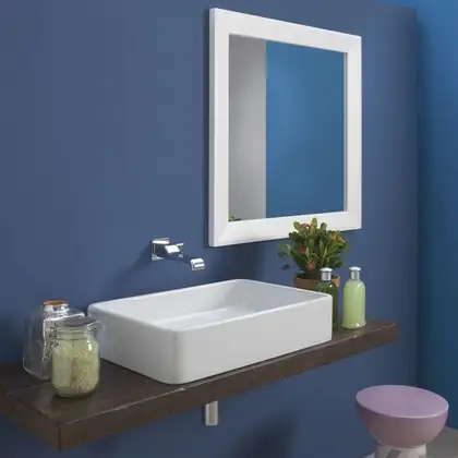 Раковина накладная на столешницу Flaminia Miniwash 75 х 40 х h13 см (MWL75) фото 1 Aquada.com.ua Раковина накладная на столешницу Flaminia Miniwash 75 х 40 х h13 см (MWL75) фото 1 Aquada.com.ua