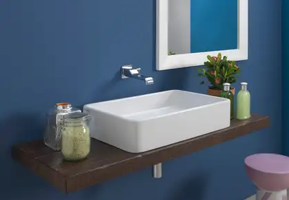 Раковина накладная на столешницу Flaminia Miniwash 75 х 40 х h13 см (MWL75) фото 2 Aquada.com.ua Раковина накладная на столешницу Flaminia Miniwash 75 х 40 х h13 см (MWL75) фото 2 Aquada.com.ua