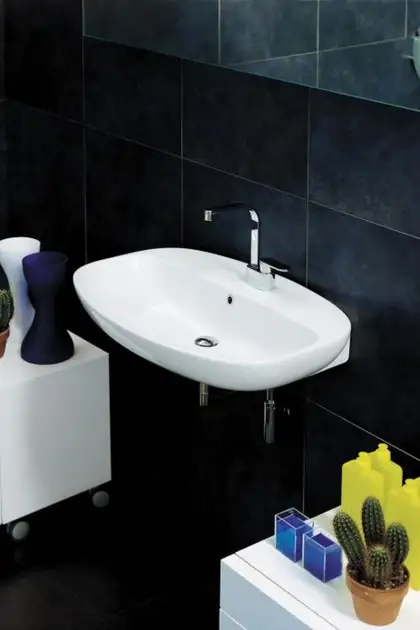 Раковина подвесная Flaminia Nuda Slim 61 х 39,5 х h14 см (ND60PR) фото 2 Aquada.com.ua Раковина подвесная Flaminia Nuda Slim 61 х 39,5 х h14 см (ND60PR) фото 2 Aquada.com.ua