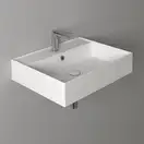 Раковина подвесная Simas Agile 61 х 46 см, Bianco Matt (AG61BIANCO) фото 2 Aquada.com.ua