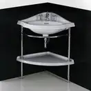 Раковина угловая Simas Arcade 53х53 см (AR884) фото 2 Aquada.com.ua