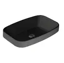 Раковина накладная на столешницу Simas Baden Baden 60 х 38 см, чёрный матовый (BB11) фото 1 Aquada.com.ua