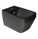 Биде подвесное Simas Baden Baden, чёрный матовый (BB19/F87 NO) фото 1 Aquada.com.ua